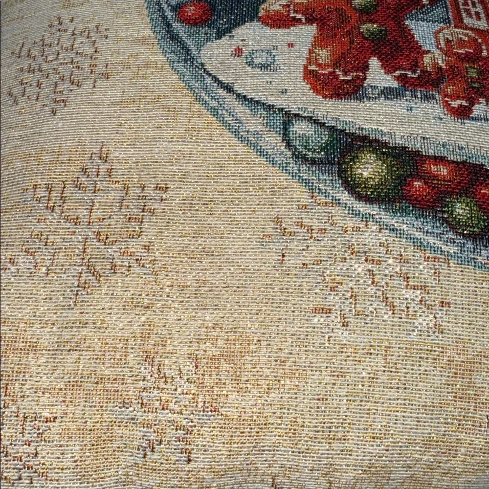 Caldeira Crosstitch Christmas stitched pillows Viral Vintage 🎅🏻